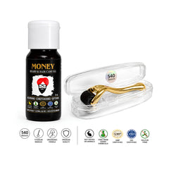 Oil + Gold Derma Roller Combo