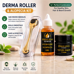 Alopecia Kit + Derma Roller Combo